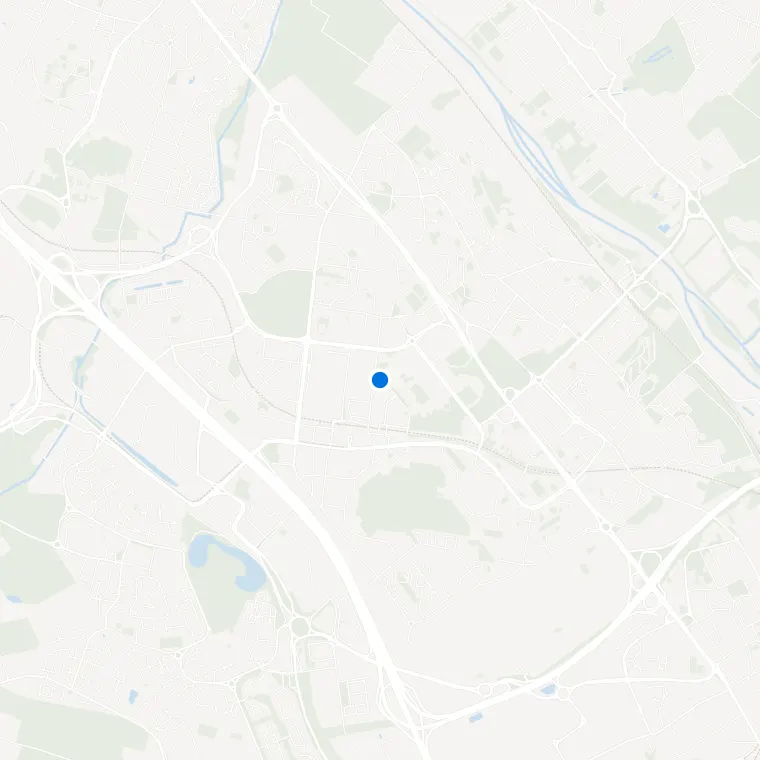 Plan de Évry-Courcouronnes dans l'Essonne