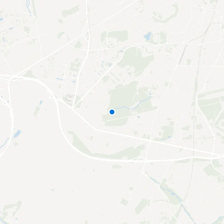 Plan de Châtenay-Malabry dans les Hauts-de-Seine