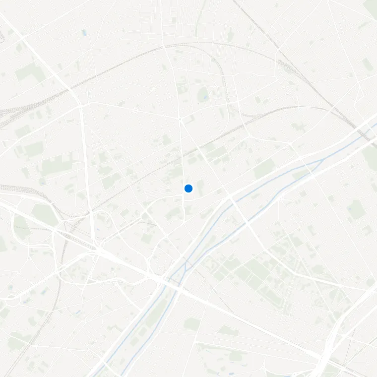 Plan de Courbevoie dans les Hauts-de-Seine
