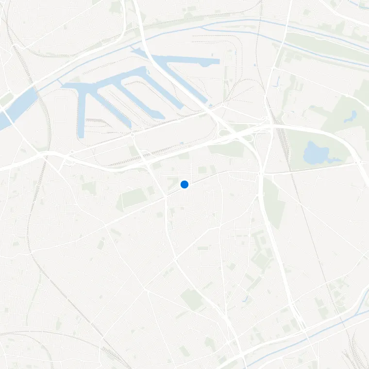 Plan de Gennevilliers dans les Hauts-de-Seine
