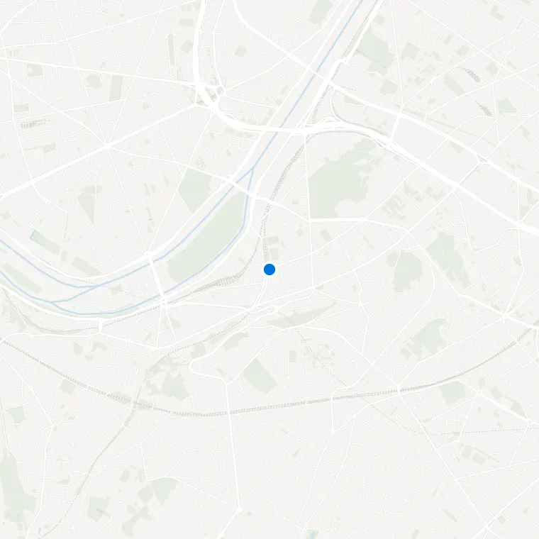 Plan de Issy-les-Moulineaux dans les Hauts-de-Seine