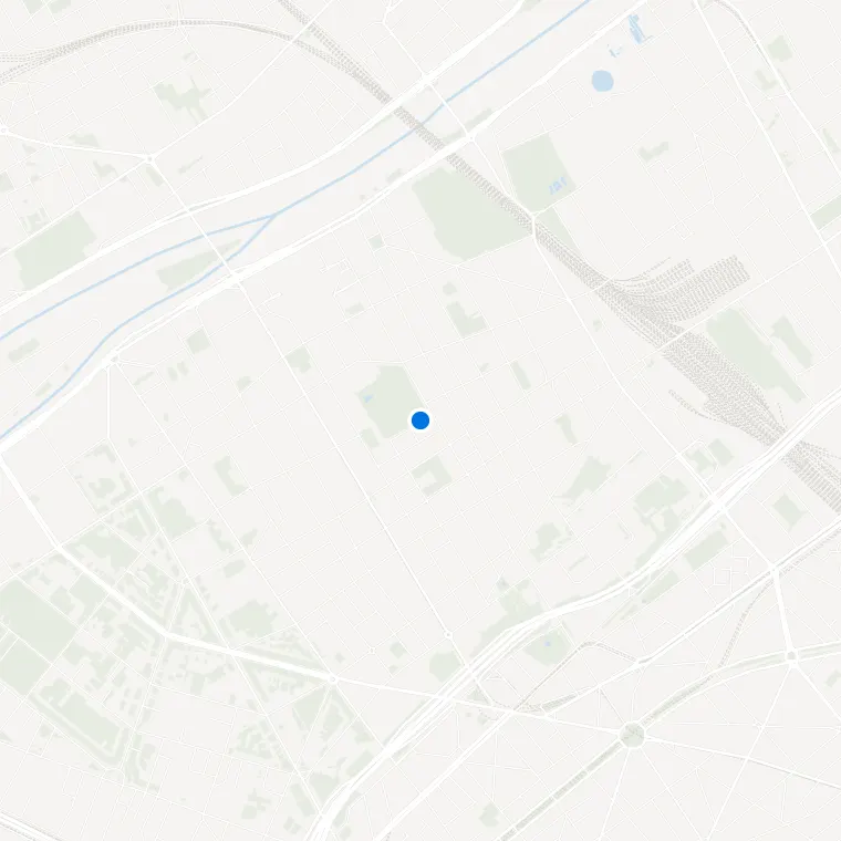 Plan de Levallois-Perret dans les Hauts-de-Seine
