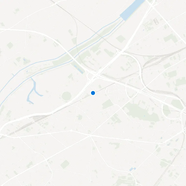 Plan de Nanterre dans les Hauts-de-Seine