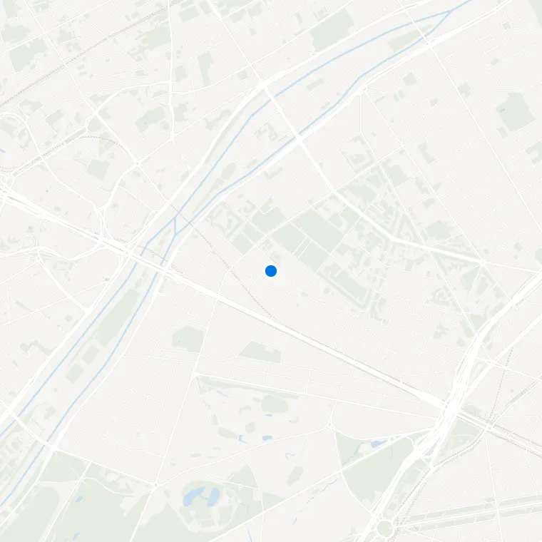 Plan de Neuilly-sur-Seine dans les Hauts-de-Seine