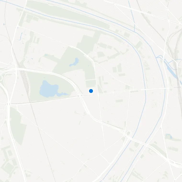 Plan de Villeneuve-la-Garenne dans les Hauts-de-Seine