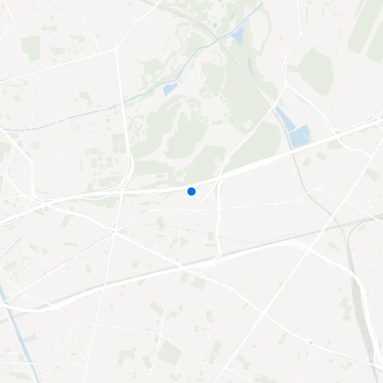 Plan de La Courneuve en Seine-Saint-Denis