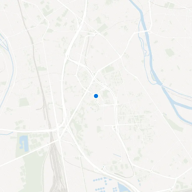 Plan de Créteil dans le Val-de-Marne