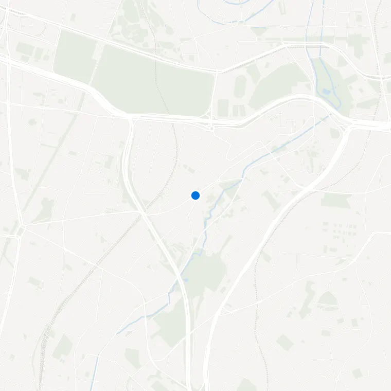 Plan de Gentilly dans le Val-de-Marne