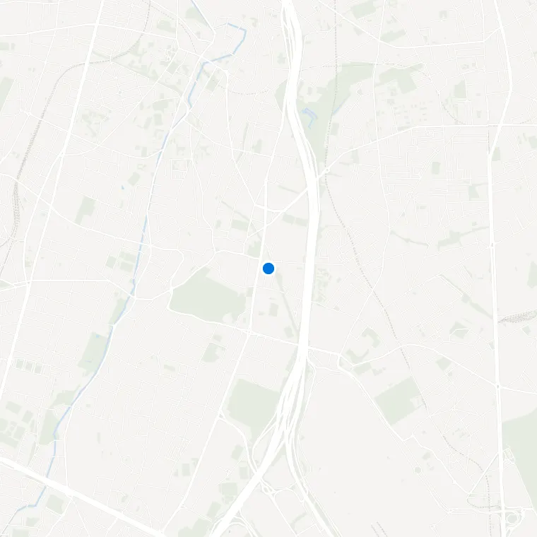 Plan de L'Haÿ-les-Roses dans le Val-de-Marne