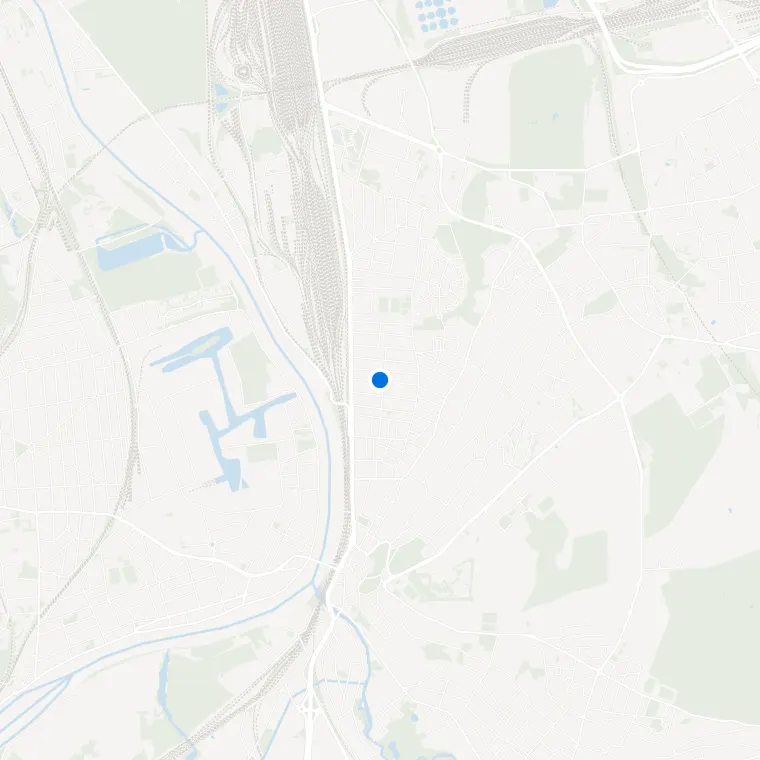 Plan de Villeneuve-Saint-Georges dans le Val-de-Marne