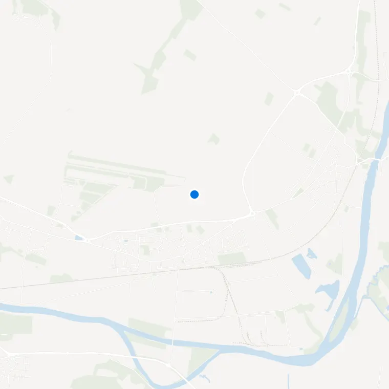 Plan de Bruyères-sur-Oise dans le Val-d'Oise