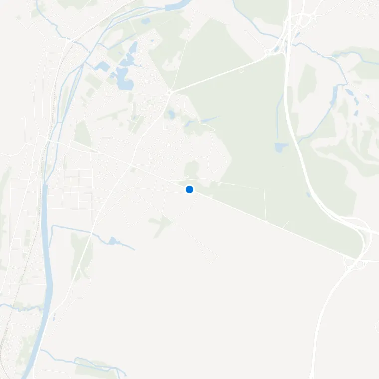 Plan de L'Isle-Adam dans le Val-d'Oise