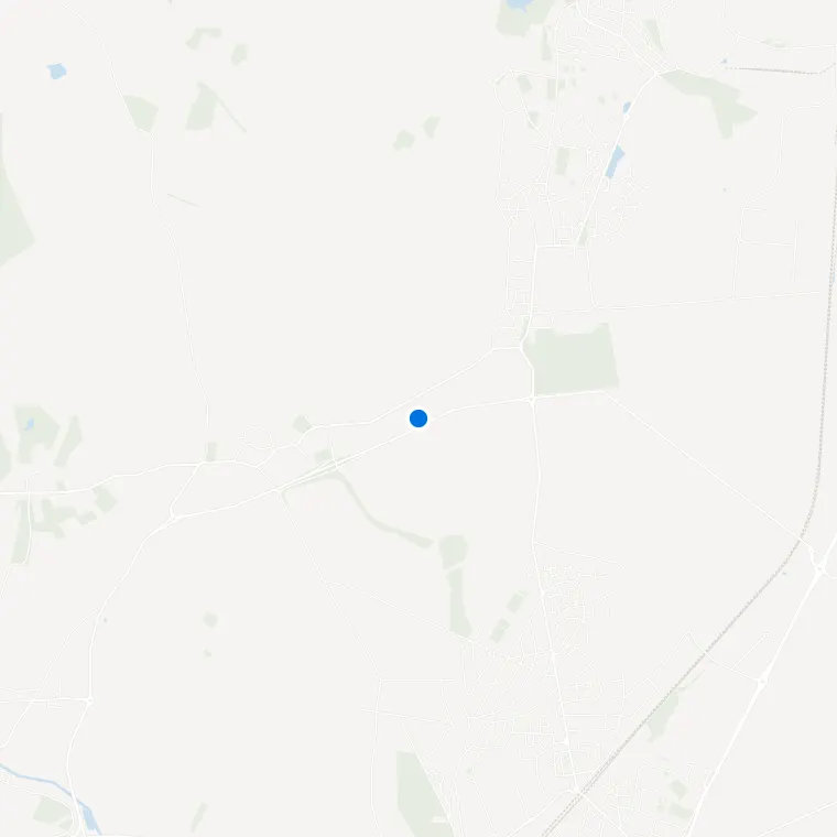 Plan de Puiseux-en-France dans le Val-d'Oise
