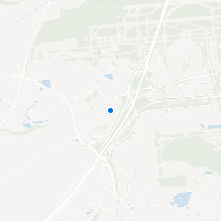 Plan de Roissy-en-France dans le Val-d'Oise